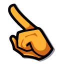 Among Us Orange Retsuko Character pointer