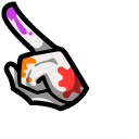 Among Us Paint Character pointer