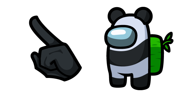 Among Us Panda Character