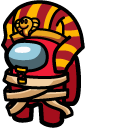 Among Us Pharaoh Mummy Character cursor