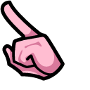 Among Us Pink Character with Swim Ring Duck pointer