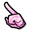 Among Us Pink Cotton Candy Character pointer