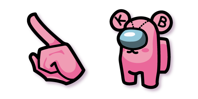 Among Us Pink Dreamtale Kubear Character