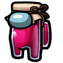 Among Us Pink Jam in Jar Character cursor
