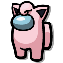 Among Us Pink Pokémon Jigglypuff Character cursor