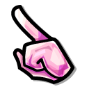 Among Us Pink Quartz Character pointer