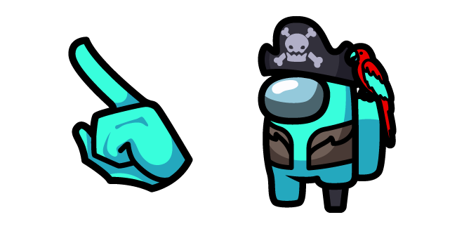 Among Us Pirate Character