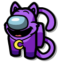 Among Us Poppy Playtime CatNap Purple Character cursor