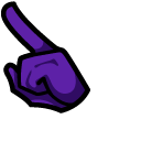 Among Us Purple BTS Character pointer