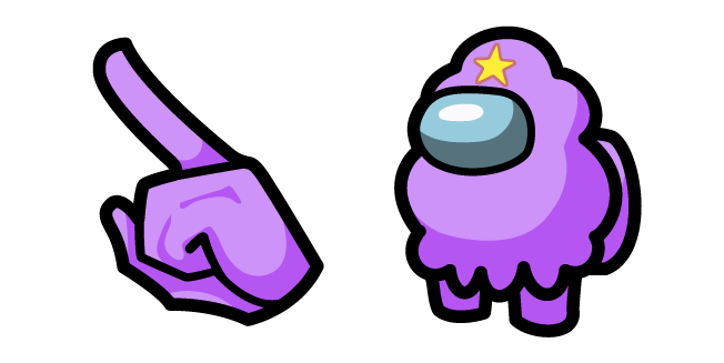 Among Us Purple Lumpy Space Princess Character