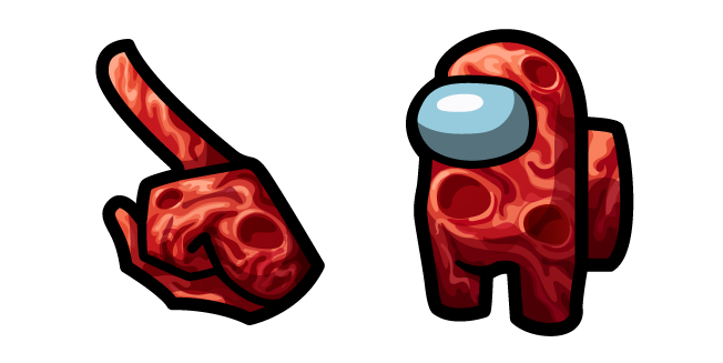 Among Us Red Mars Character