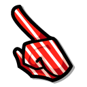 Among Us Red Popcorn Bucket Character pointer