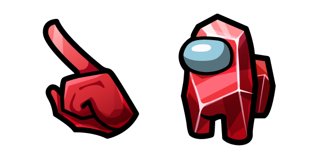 Among Us Red Ruby Character