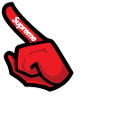 Among Us Red Supreme Character pointer