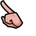 Among Us Richard Watterson Character pointer