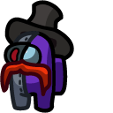 Among Us Right Hand Man Character cursor