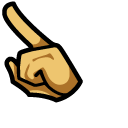 Among Us Sam & Max Sam Yellow Character pointer