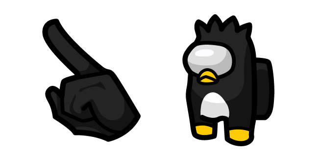 Among Us Sanrio Badtz-Maru Character