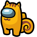 Among Us Sanrio Bagel Character cursor