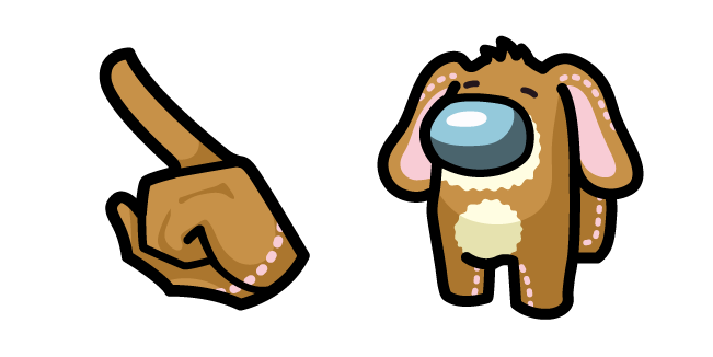 Among Us Sanrio Kurousa Character