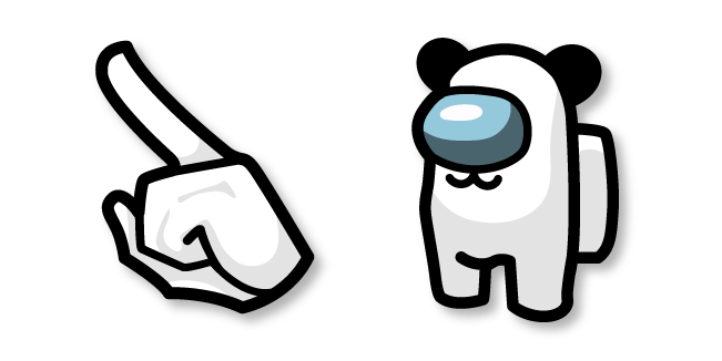 Among Us Sanrio Pankunchi White Character