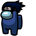 Among Us Sasuke Uchiha Character cursor