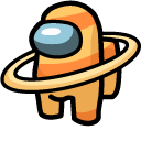 Among Us Saturn Character cursor