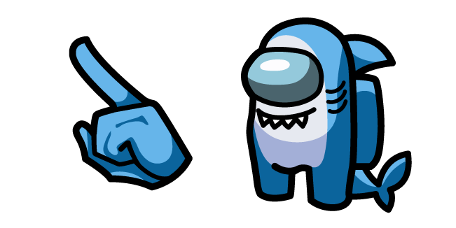 Among Us Shark Character