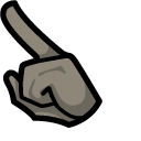 Among Us Sheep Character pointer