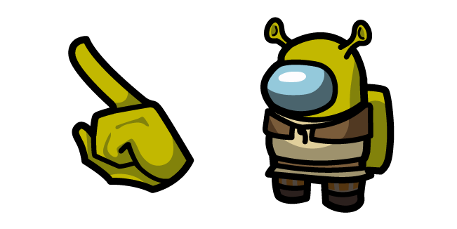 Among Us Shrek Character