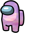 Among Us Sky Character cursor