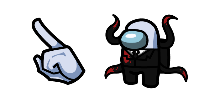 Among Us Slenderman Character