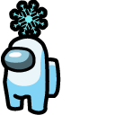 Among Us Snowflake Character cursor