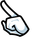 Among Us Snowman Character pointer