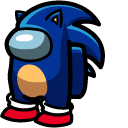 Among Us Sonic Character cursor