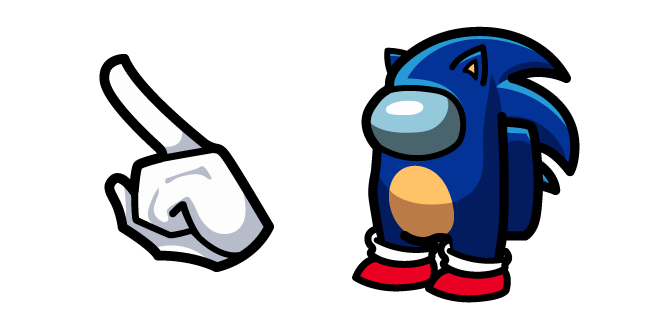 Among Us Sonic Character