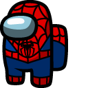 Among Us Spider-Man Character cursor