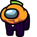 Among Us Spooky Month Pump Character cursor