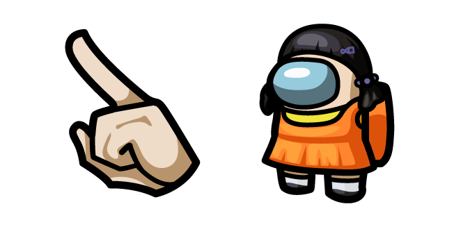 Among Us Squid Game Young-hee Doll Character