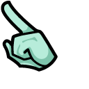 Among Us Squidward Tentacles Character pointer