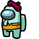 Among Us Squidward Tentacles Character cursor