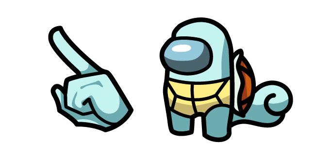 Among Us Squirtle Character