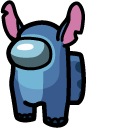 Among Us Stitch Character cursor