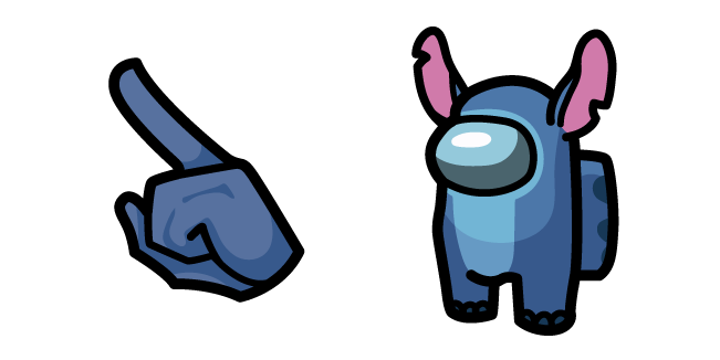 Among Us Stitch Character