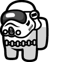 Among Us Stormtrooper Character cursor