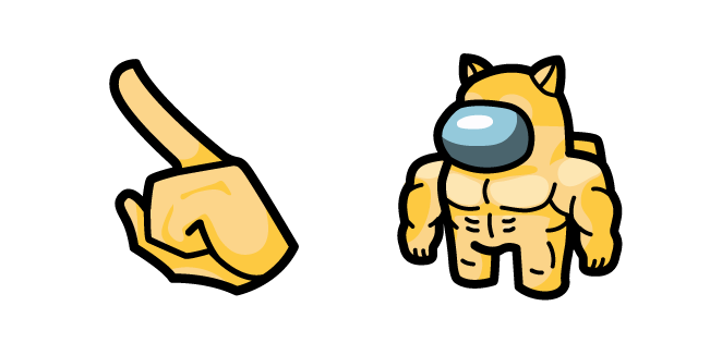 Among Us Swole Doge Meme Character