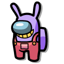 Among Us TADC Jax Purple Character cursor