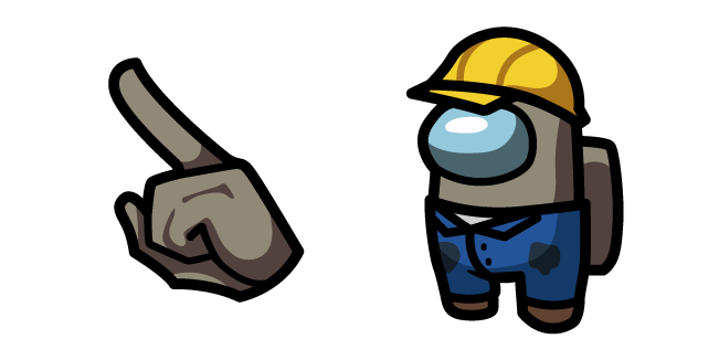 Among Us Tan Character in Mechanic Outfit