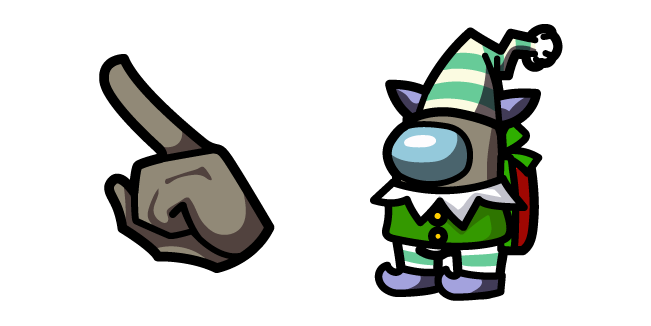 Among Us Tan Elf Character