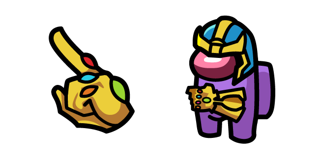 Among Us Thanos Character